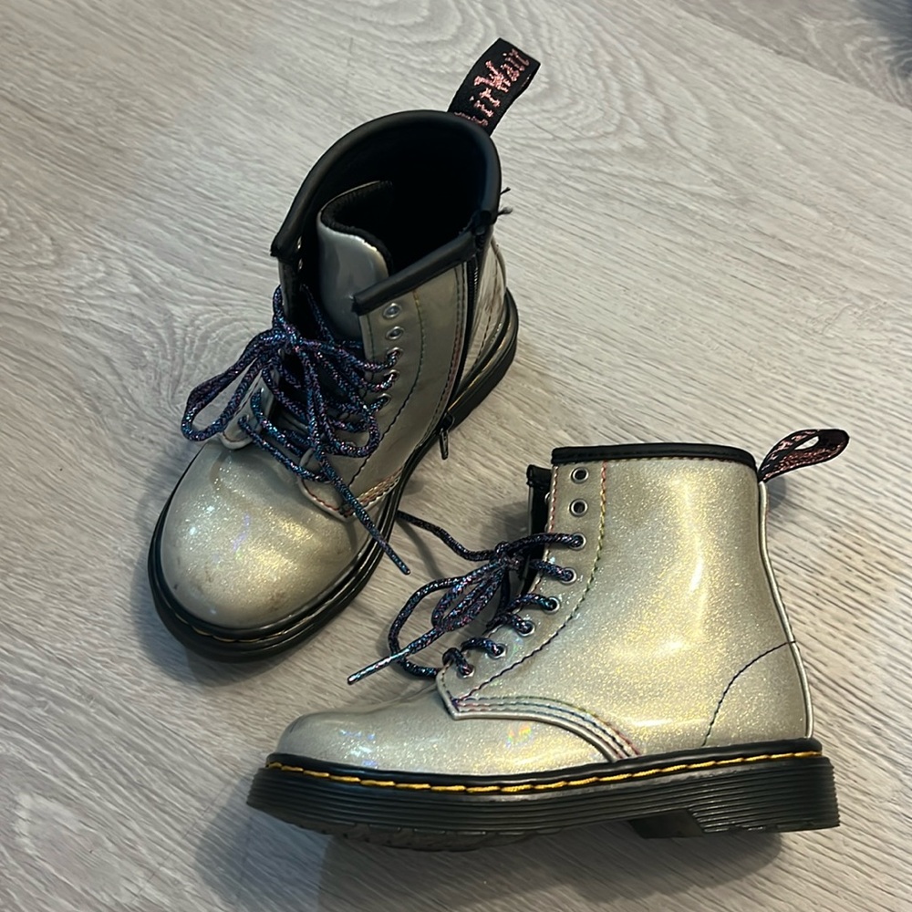 Doc Martens toddler zip up boots